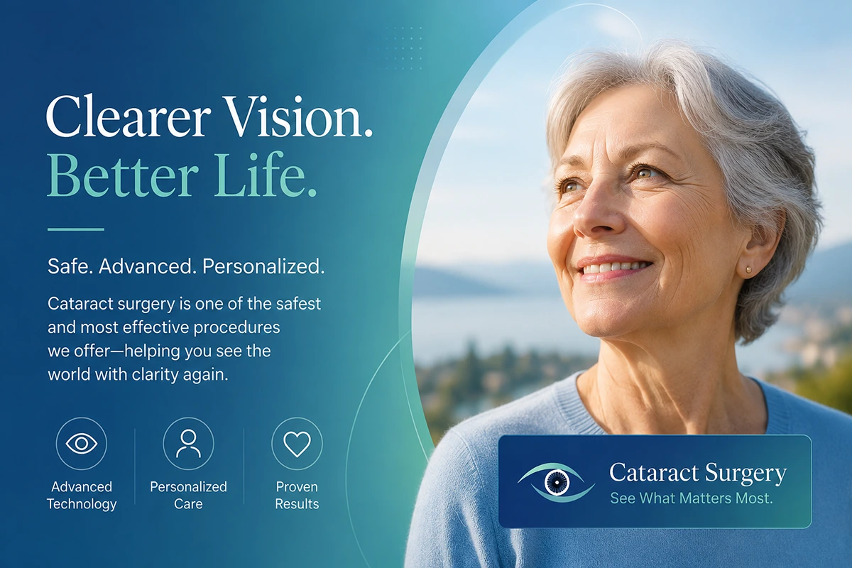 Cataract Surgery at Cokingtin Eye Center